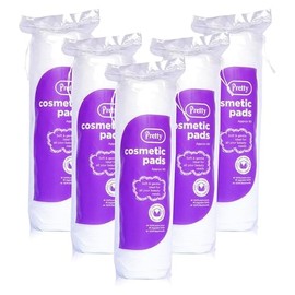 400 Cosmetic Pads Lint-Free 100% Pure Cotton Wool Pads Discs Soft Absorbent and Gentle on Skin for Face Nails Make up Manicure Makeup Removal Skincare Cleansing