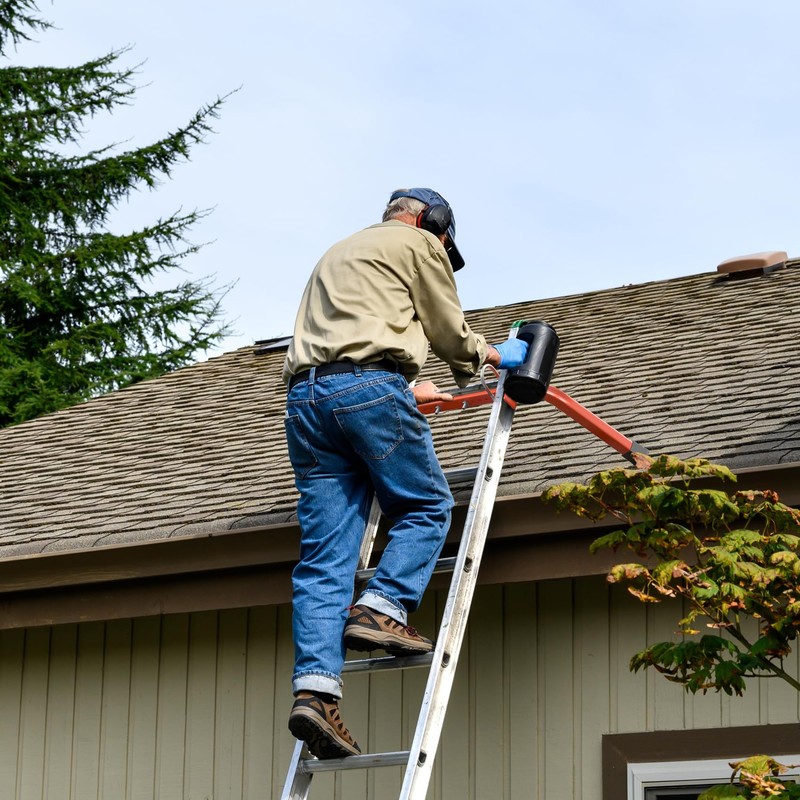 Mr IRONSTONE Ladder Stabilizer, Extended Ladder Stabilizer Accessory for Roof