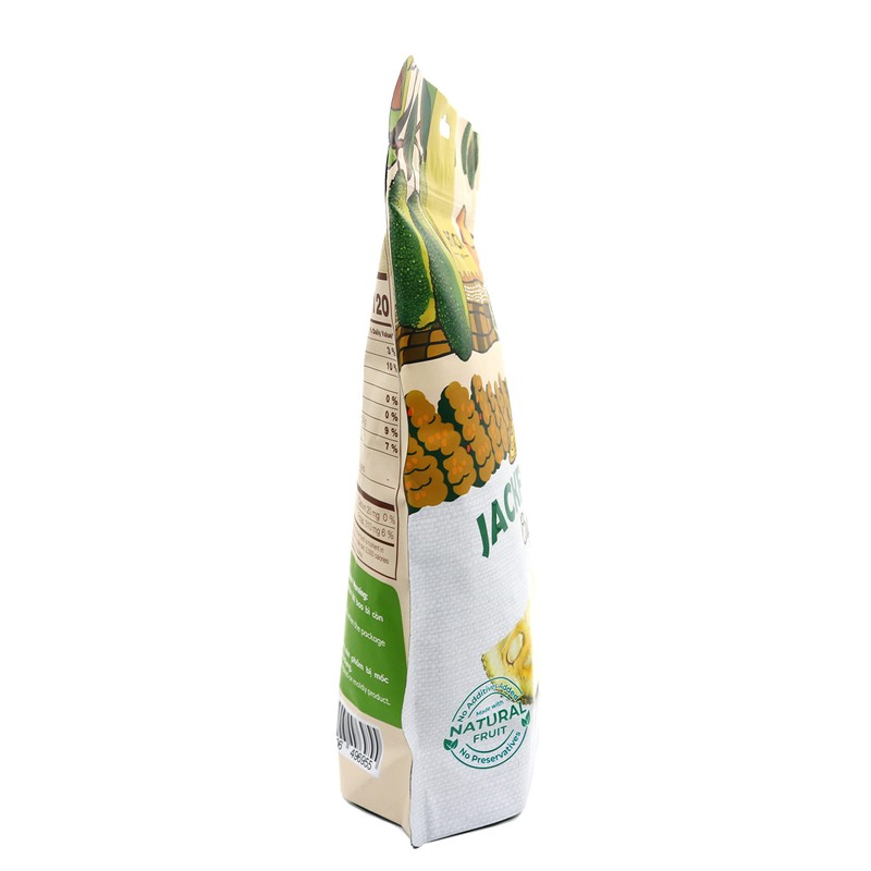 LAFOOCO Dried Jackfruit Chips, Vacuum Dried Fruit, Vegan, Healthy Snacks