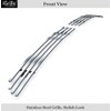 APS Compatible with 2004-2008 Crossfire Lower Bumper Stainless Steel Silver