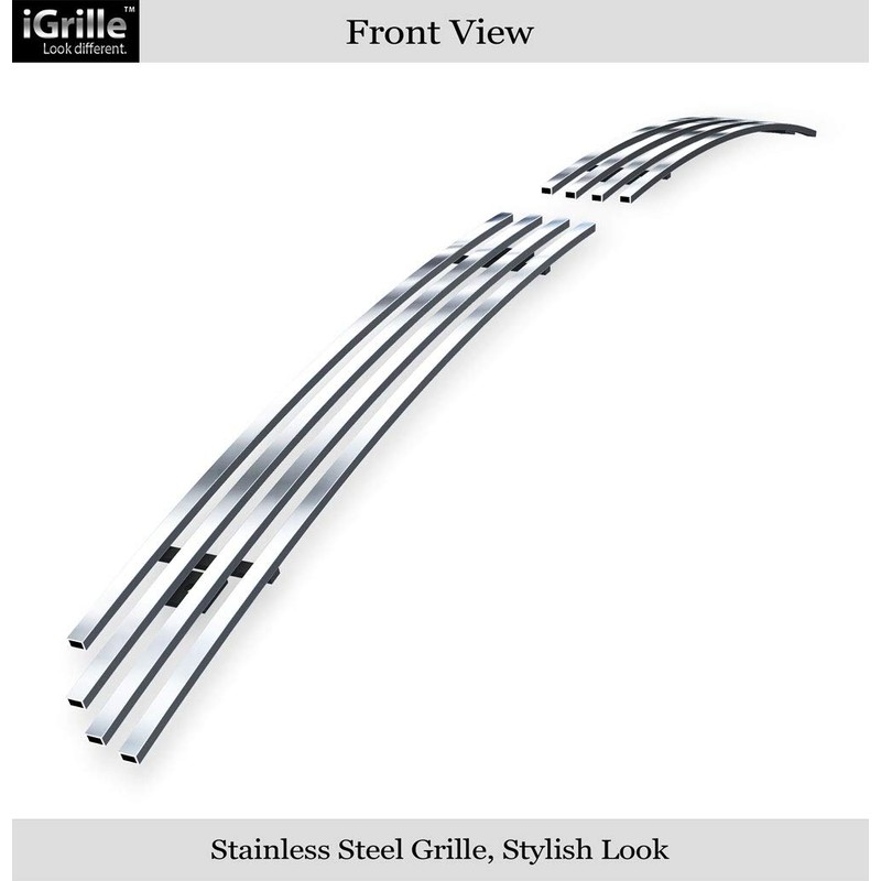 APS Compatible with 2004-2008 Crossfire Lower Bumper Stainless Steel Silver