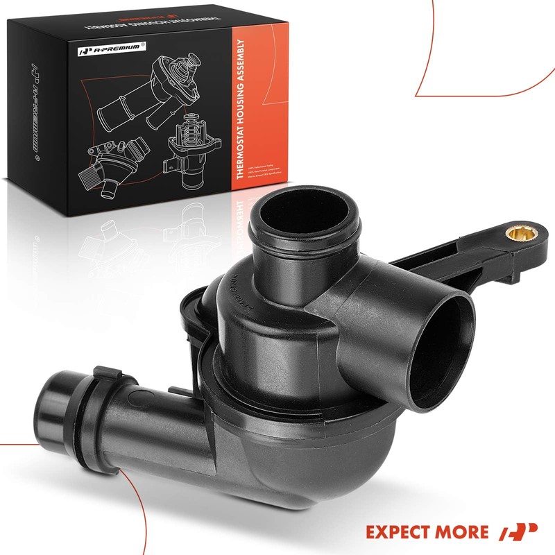A-Premium Engine Coolant Thermostat Housing Assembly Compatible with Land Rover