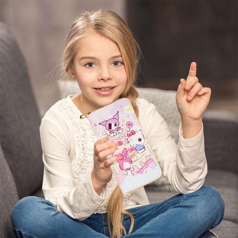 Ainvliya Children's wallet for girls, a