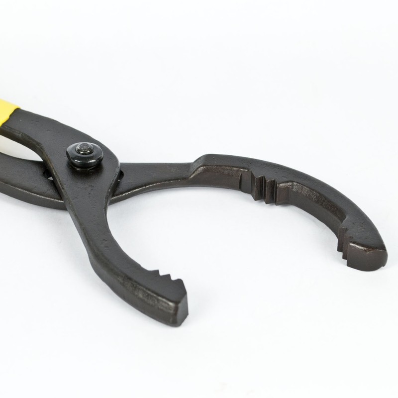 TekBox 12 inch Adjustable Oil Filter Wrench/Pliers/Plier/Oil Filter Removal Hand