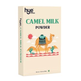 HYE FOODS Camel Milk Powder | Pasture Grazed I Promotes Body Growth, Immunity and Gut Health Less Allergenic High Nutrition Pure and Natural 17.6oz 500g