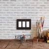 Rope Edge Decorative Wall Plate Switch Plate Outlet Cover (Triple