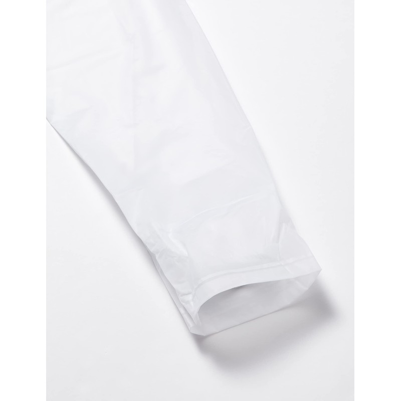 [カジメイク] ビニールレイン 上下組 レインスーツ クリア L