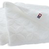 Imabari Sports Towel, Cloisonne Pattern, Thin, Made in Japan, White,