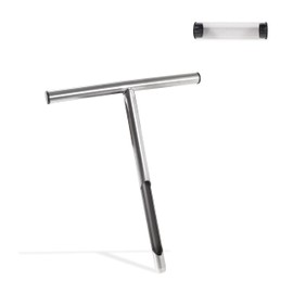 Venmark Soil Sample Probe - 12" Metal Soil Probe Complete with Small Plastic Tube with Lid for Sample Transport Ideal for Agriculture and Forestry