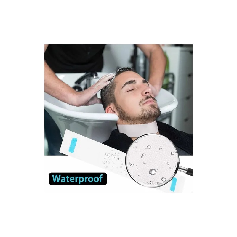 Papel Cuello Profesional Para Barberia 5 Rollos 100tiras Cu