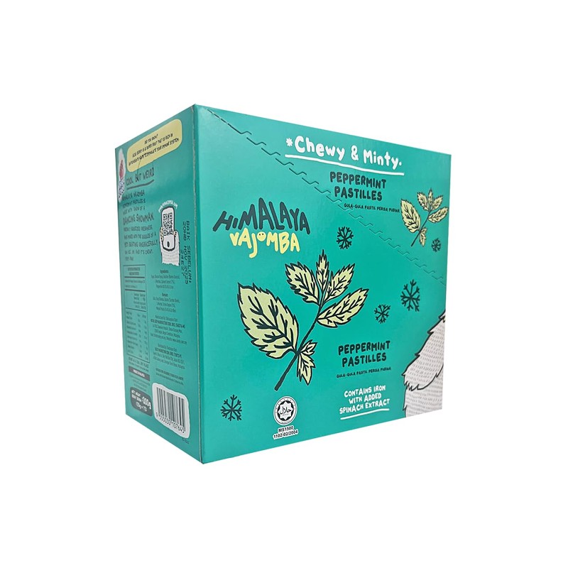 Generic 1 Box Vajomba Peppermint Pastilles Candy Chewy & Minty