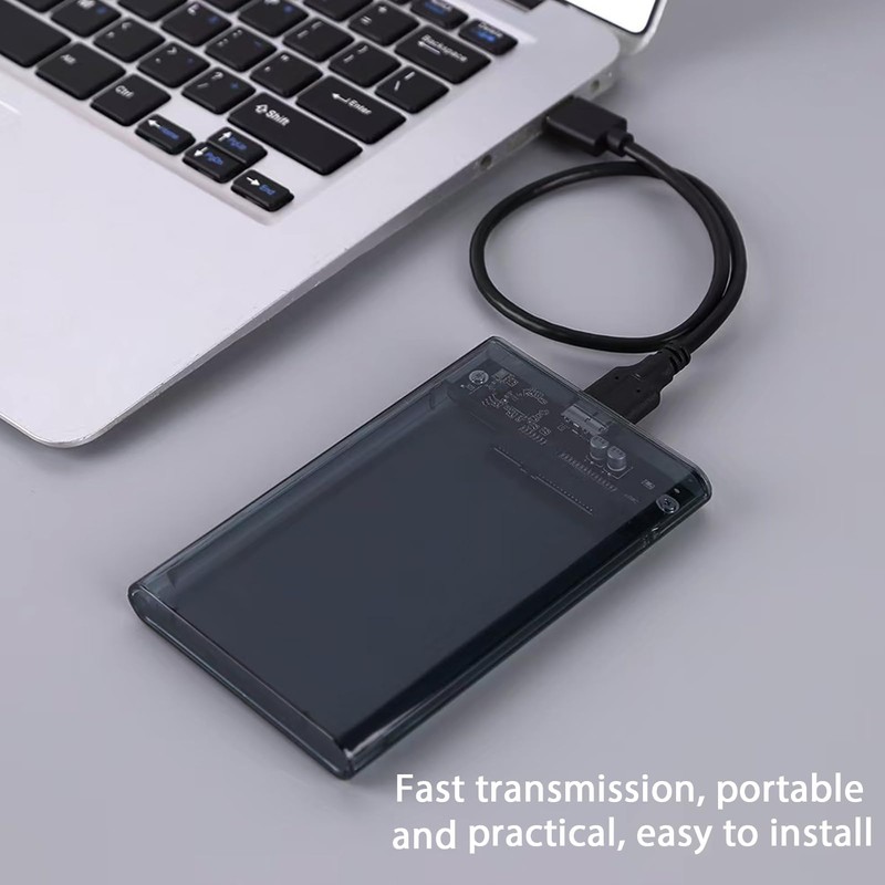 Hard Drive Enclosure 2.5 Inch USB C 3.1 Gen 2