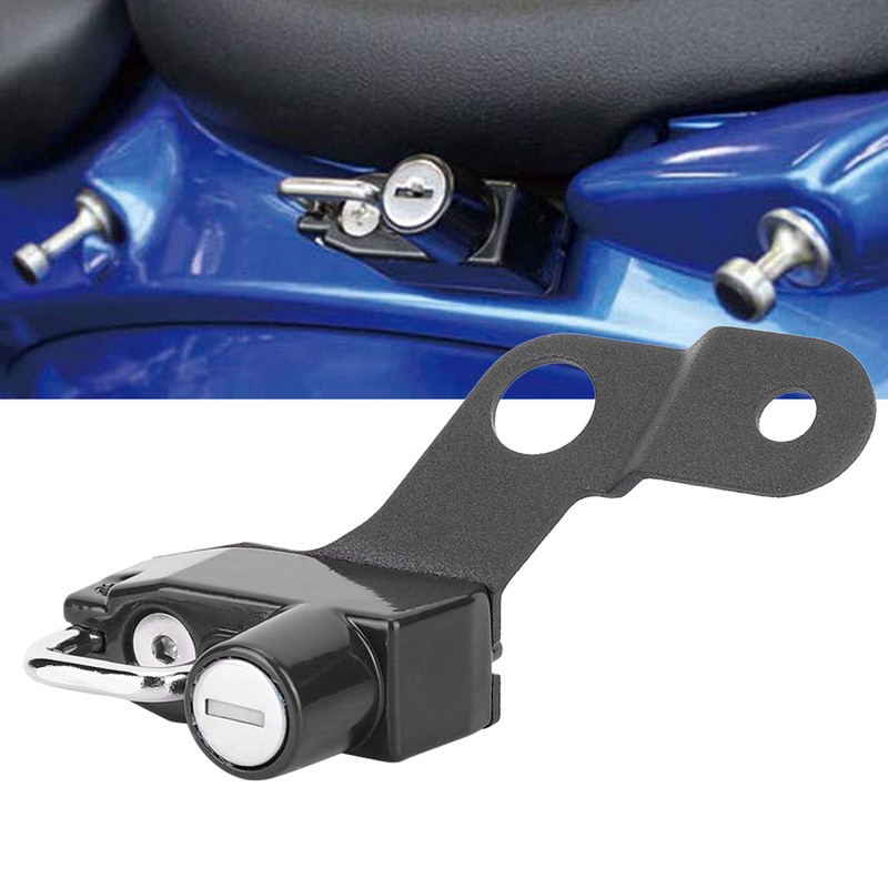 Motorcycle Modification Aluminum Alloy Helmet Lock Mount Hook Fit for