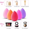 Beauty Makeup Sponges，9Pcs Makeup Sponge Blenders Beauty Sponges Egg Shaped