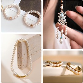 YUNYU 24-Compartment DIY Clay Beads Bracelet Making Kit - Bracelet Making Kit with Air-Dry Clay Beads, Charms & Tools for Girls Crafting (Gift-Ready Storage Box, Beading Thread, Clasps)