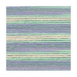 Rico Baby cotton soft print Babywolle dk Farbe 31, Baumwollmischgarn zum Stricken & Häkeln