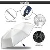 RXHOSIGAY Color Coated Sun Umbrella UV Protection Compact Folding Windproof