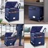 DocSafe File Box with Lock, 2-Layer Fireproof Document Box with