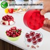 Cherry Pitter Multiple, Quick Release Multi Cherries Stoner Pitter 7-in-1,