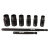 Performance Tool M799 8Pc 1/4-Inch Drive Flip Socket Set -