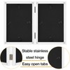 decorUhome Double 5x7 Picture Frame Vertical, Engineered Wood Bifold Photo