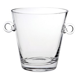 World Faith Elegant and Modern Crystal Mouth Blown Barware - Manhattan Cooler, 9 Inches