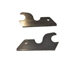 Direct Replacement for Kubota U25 Extended Quick Change Attach Bucket Ears Excavator Adaptor Plates by Pocono Metal Craft