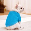 Idepet Dog Fleece Sweater, Small Dogs Shirt Pullover Sweatshirt Pet