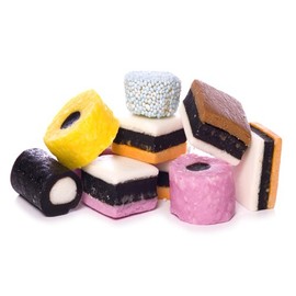Liquorice Allsorts 250 gram bag (1/4 kilo)