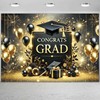Felortte 2025 Graduation Backdrop Banner Congrats Class of 2025 Congratulation