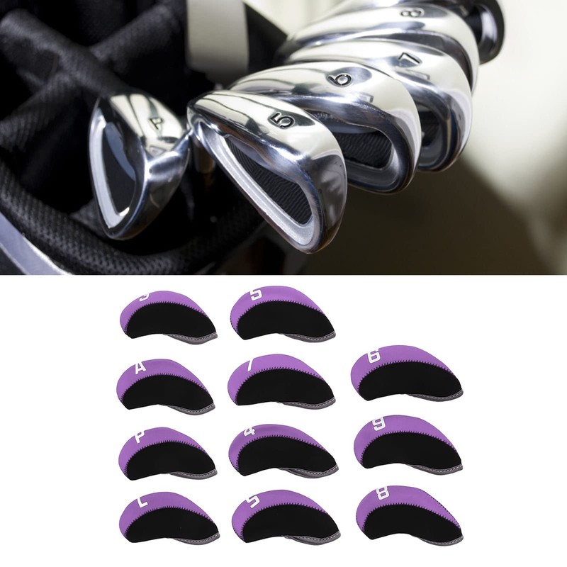 Club Cover Set, Iron Cover Beautiful in Appearance for Traveling