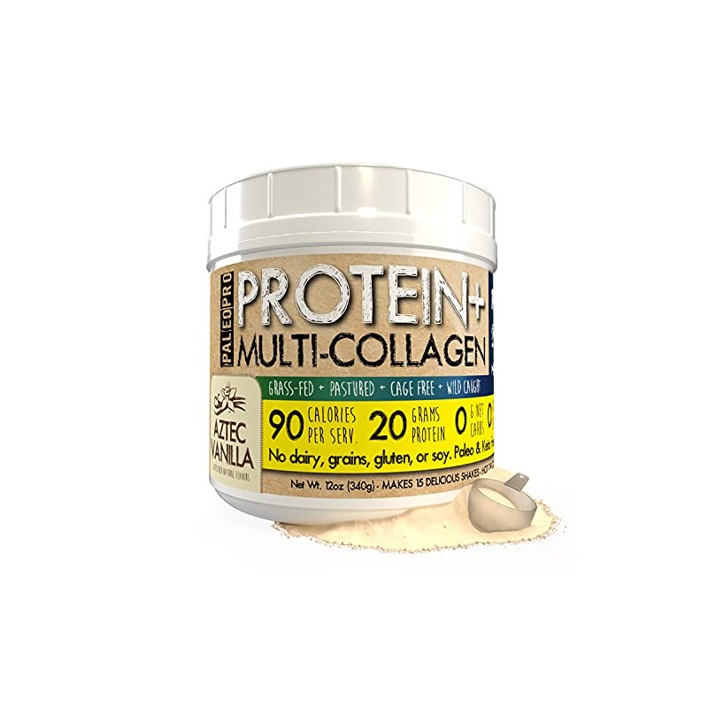 PaleoPro® Protein+ Multi-Collagen (Aztec Vanilla)