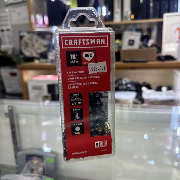 CRAFTSMAN 18-in 62 Link Replacement Chainsaw Chain Model #CMXGZAM700117 Sealed