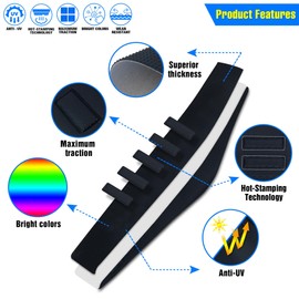 MCHMFG - Funda de asiento universal suave con textura de diamante para moto, suciedad, motocicleta, MX Cross Enduro, color negro