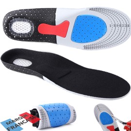 Takit Insoles with Footbed - Relieves the Feet, Absorbs Shock - Ideal for Sports, Hiking, Racing, Climbing - For Men and Women