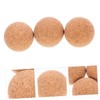 Kisangel 5Pcs Wooden Foosball Balls Cork Balls for Table Games
