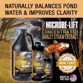 MICROBE-LIFT Microbe Lift Concentrated Barley Straw Extract 32oz Pond Water Treatment