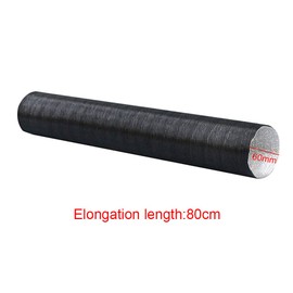 Kisbeibi Warm Heater Duct Pipe Car Air Ducting Hose Vent, Aluminum Foil Heater Hot & Cold Air Ducting(size:60mm)