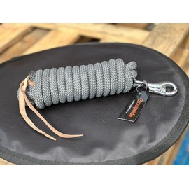 Communication Line Natural Horsemanship Parelli Style Training Rope 4.2-3.8 Meter (3.8 Meter, Grey)