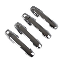 RUIQ Suzuki New Hustler MS52S/MR92S Exterior Outer Door Handle Cover Knob Full Cover Type Suzuki Hustler Design (Chrome Plated)