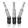 Mesee 3pcs Pivoting Bit Tip Holder for Impact Driver 1/4"