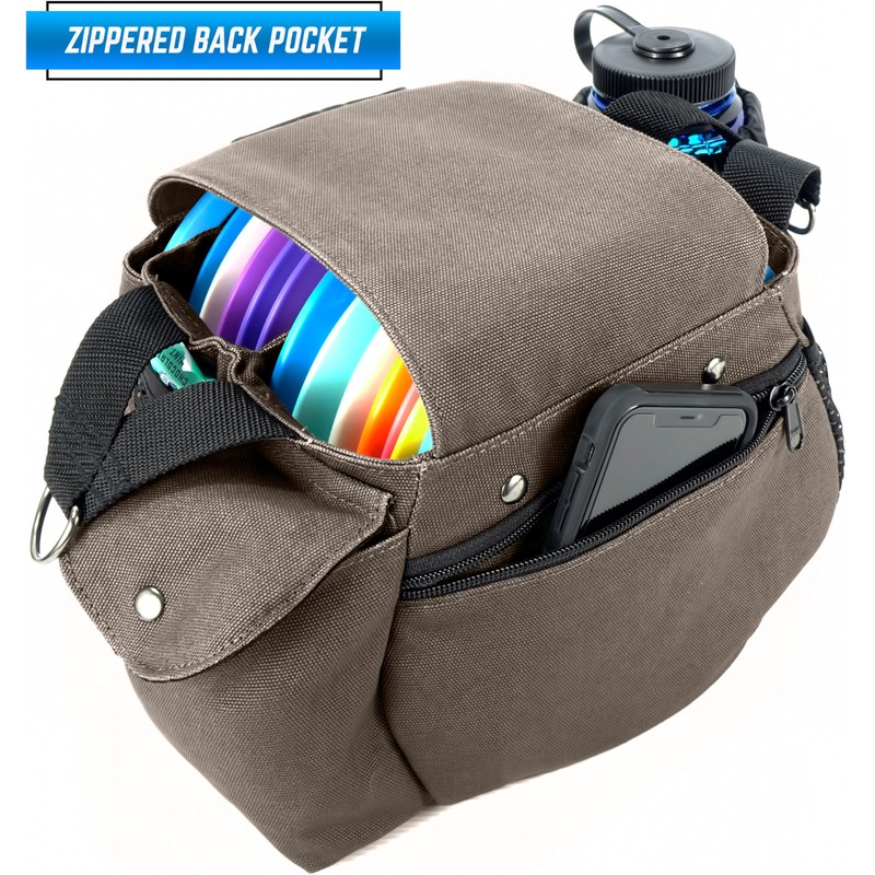 Rogue Iron Disc Golf Satchel Bag- Sling Tote Bag for