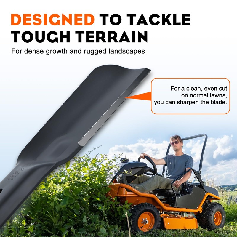 Hipa ZT1 54 Blades Replace 942-05056 942-05056-X High Lift Mower