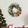 Christmas Wreath and New Year Window Sticker Xmas Wreath Wall