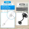 Gate Hook and Eye Latch,White Door Latches for Internal Door