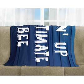 Bouncing Brick Designs Restin' Up for Ultimate Frisbee Blanket - Funny Disc Golf Gift, Plush Fleece Throw, Birthday, 50x60