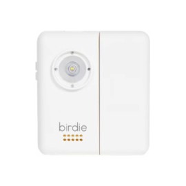 She's Birdie - The Original Personal Safety Door Alarm for Travel, at Home, or Window Security - Portable, Loud Siren, Flashing Light Alert + Built in Flashlight, Rechargeable, Rental Safe (Coconut)