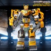 JUKUDAHU 5-in-1 Robot Toys Cars for Kids 3-5, Magnetism Transforming