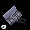 Dalmore Self Nail Extension Tips 240p, Coffin Egg, 3 pieces / 달모아 셀프 네일 연장팁 240p, 코핀에그, 3개