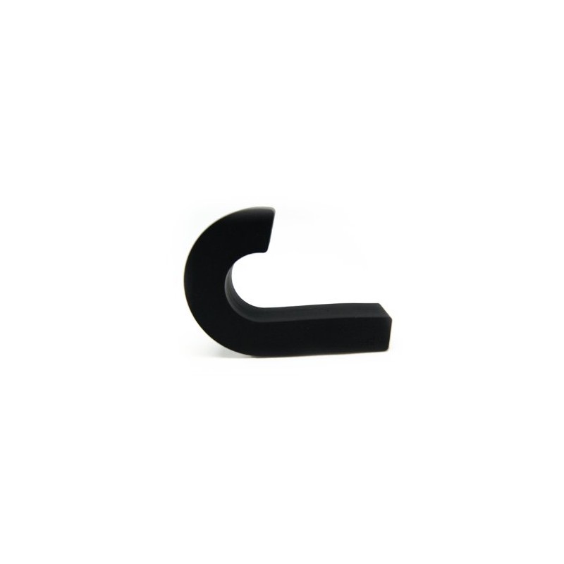 +d D-210-BK Gum Hook, Black